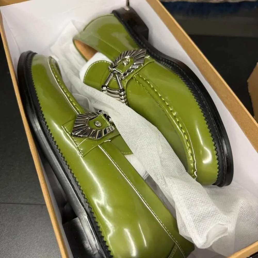Unbranded Men's Green Loafers